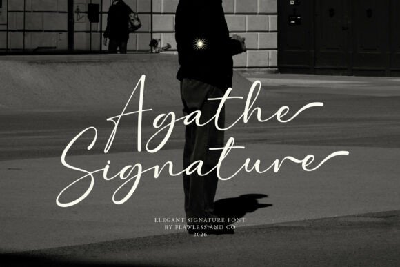 Agathe Signature Typeface Review for Luxury Branding
