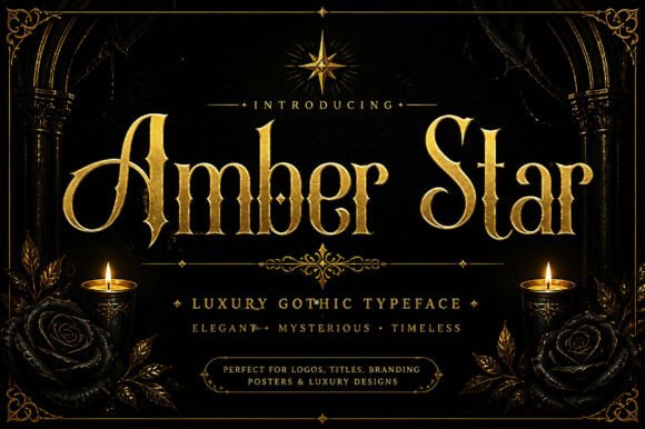 Amber Star: The Serif Font for Elegant Branding