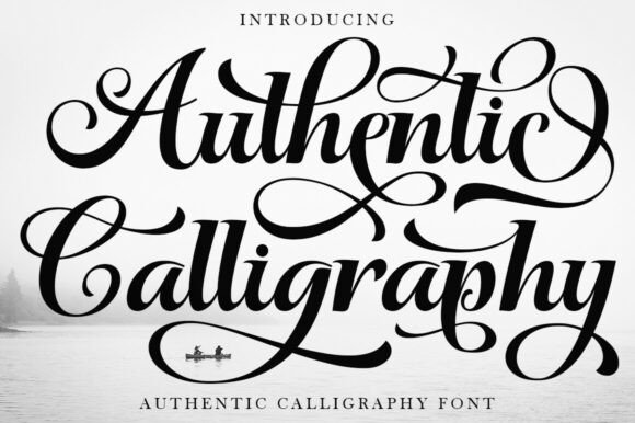 Authentic Calligraphy Font for Digital Branding