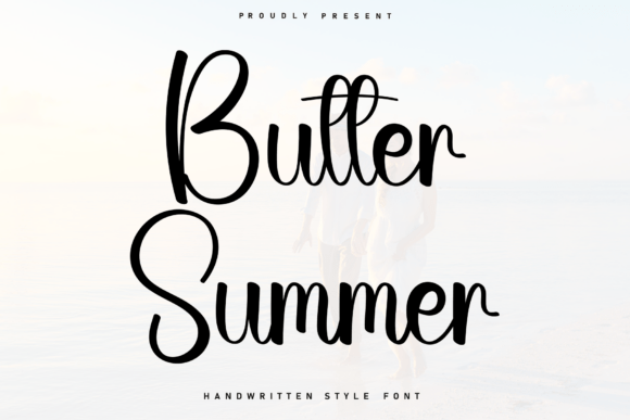 Butter Summer: A Cozy Script Handwritten Font for Web