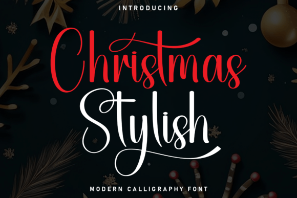 Christmas Stylish: A Handwritten Typeface for Web Design