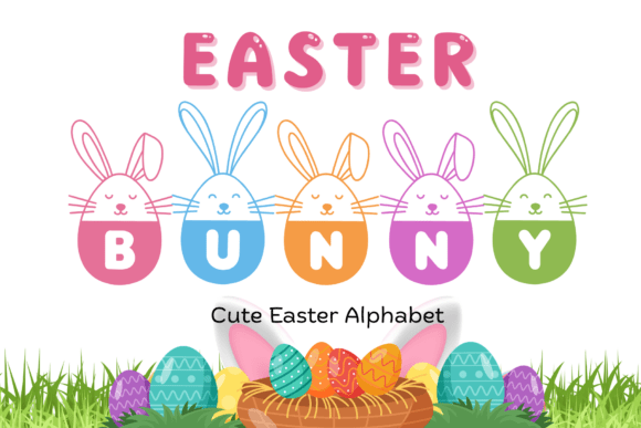 Easter Bunny Monogram Typeface Review