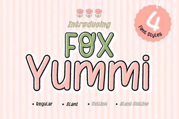 Fox Yummi: A Playful Handwritten Font for Sweet Branding