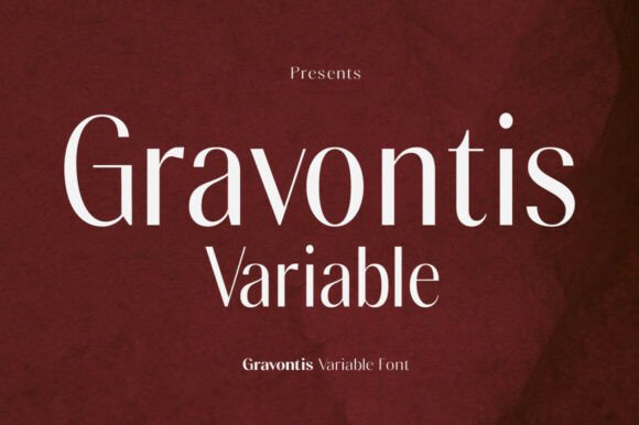 Gravontis: A Modern Serif Font for Campaigns