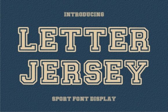 Letter Jersey: The Bold Slab Serif for Makers