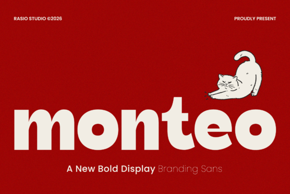 Monteo Typeface Review for Bold Branding