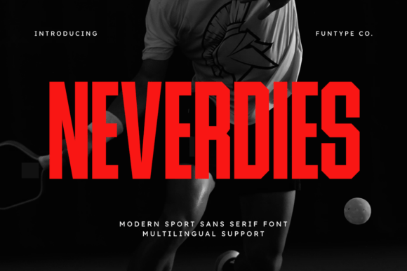 Neverdies Font for Bold Craft Branding