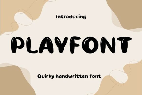 Playfont Typeface for Small Business Branding