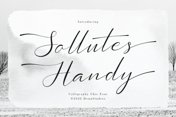 Sollutes Handy Font for Small Business Branding