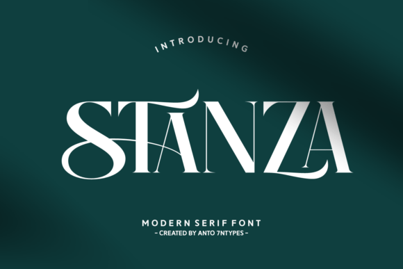 Stanza Font for Elegant Handmade Branding