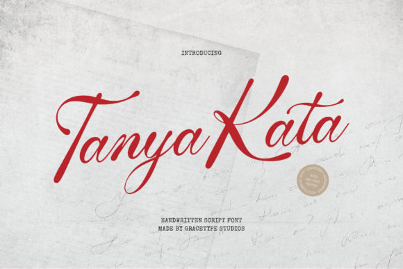 Tanya Kata: A Graceful Script Font for Modern Branding