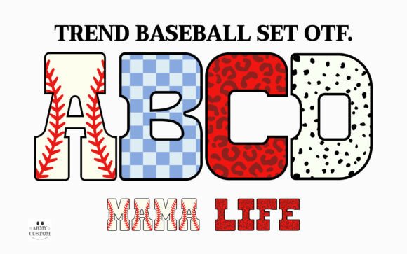 Trend Baseball Set: A Dynamic Typeface for Campaigns