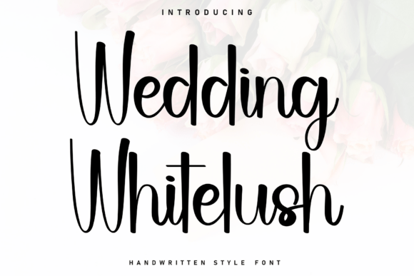 Wedding Whitelush: A Sweet Handwritten Font for Web Design